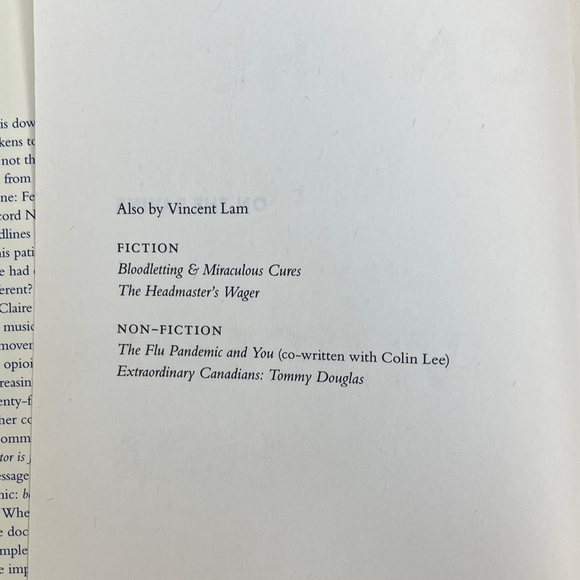 Vincent Lam 'On the Ravine' hardcover Book - Picture 6 of 11